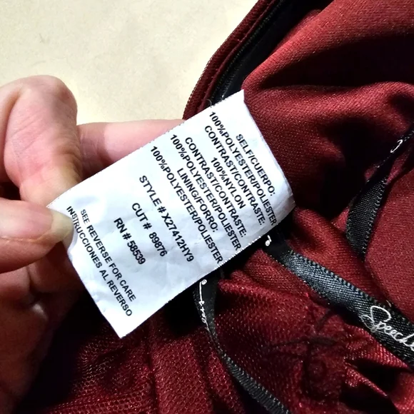 🆑️ SPEECHLESS Fit Flare Dress | Strapless Tube Floral Lace Sweetheart M - Picture 15 of 17